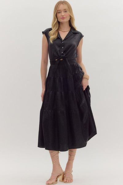 Shimmer Ink Dress