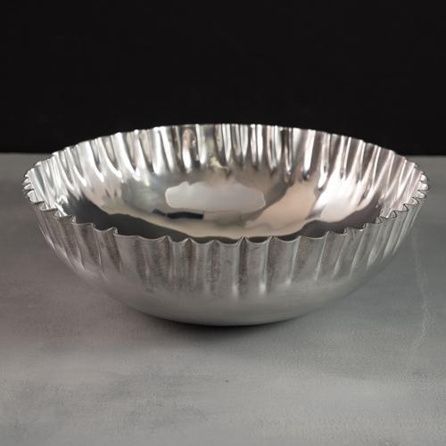 Ruffle Round Bowl Large