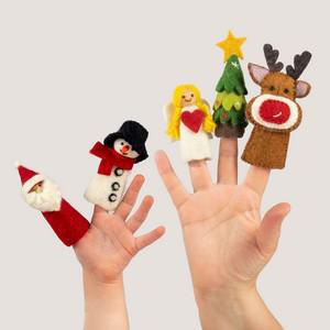Christmas Finger Puppet