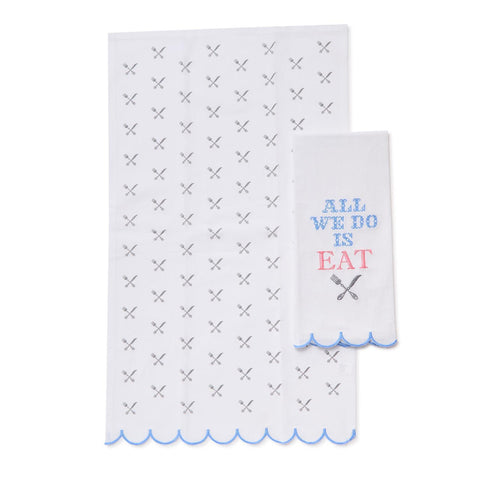 Scallop Kitchen Towel