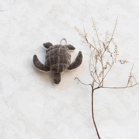 Velvet Turtle Ornament