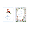 Woodland Blue Milestone Cards
