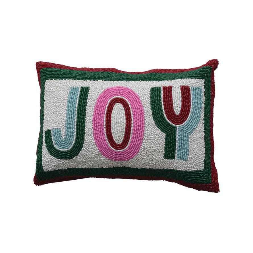 Joy Beaded Pillow