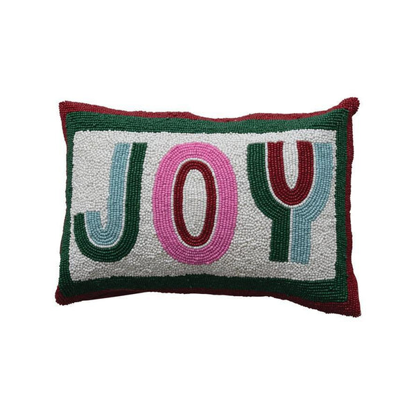 Joy Beaded Pillow