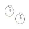 Double Loop Hoop Earring