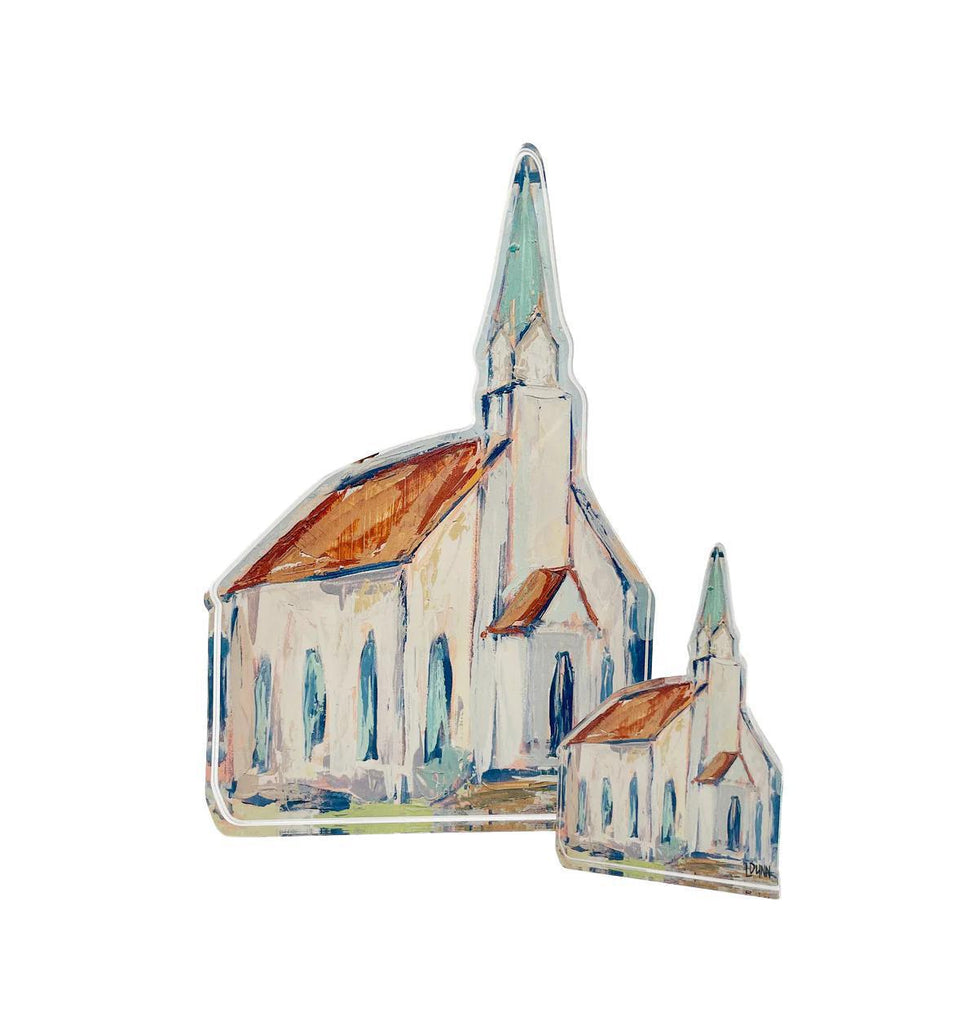 Red Church Acrylic