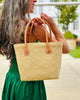 Pianina Small Woven Straw Basket