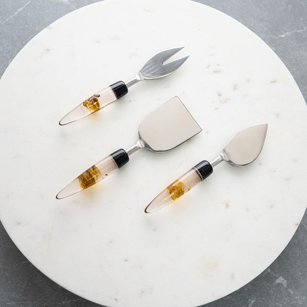 Amber Acrylic Cheese Tools