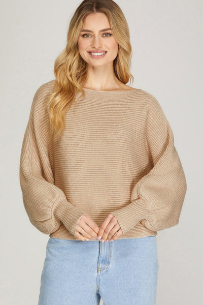 Boat Taupe Sweater
