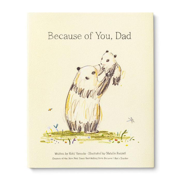Because of you, Dad Book