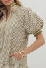 Olive Track Dress
