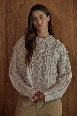 Minnow Cable Sweater