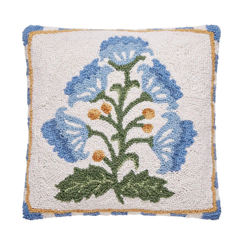 Mughal Flower Square Pillow
