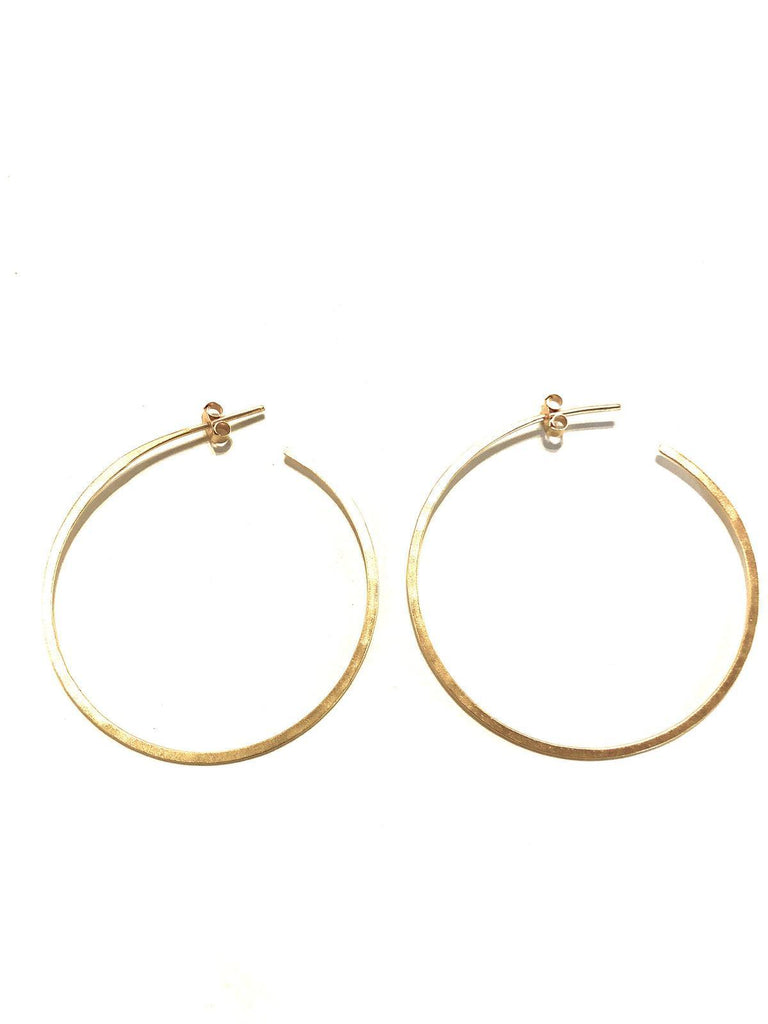 Buddha Hoop Earring