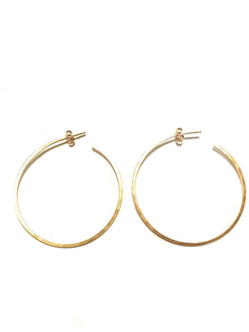 Buddha Hoop Earring