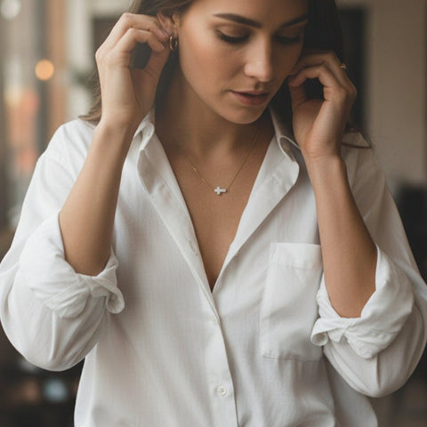 Intention Symbol Necklace Cross