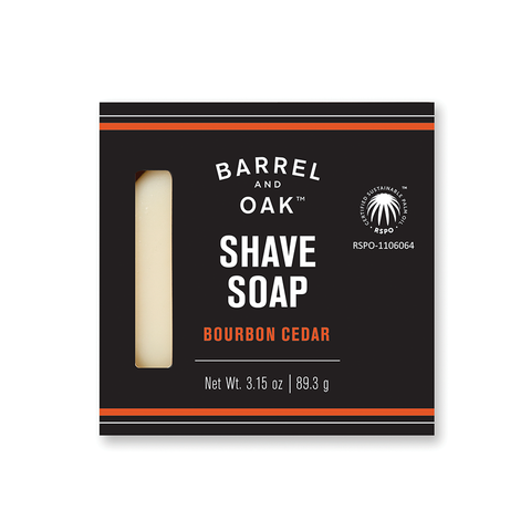 Classic Shave Soap - Bourbon Cedar 3.15 oz.