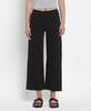 Black Raw Wide Denim