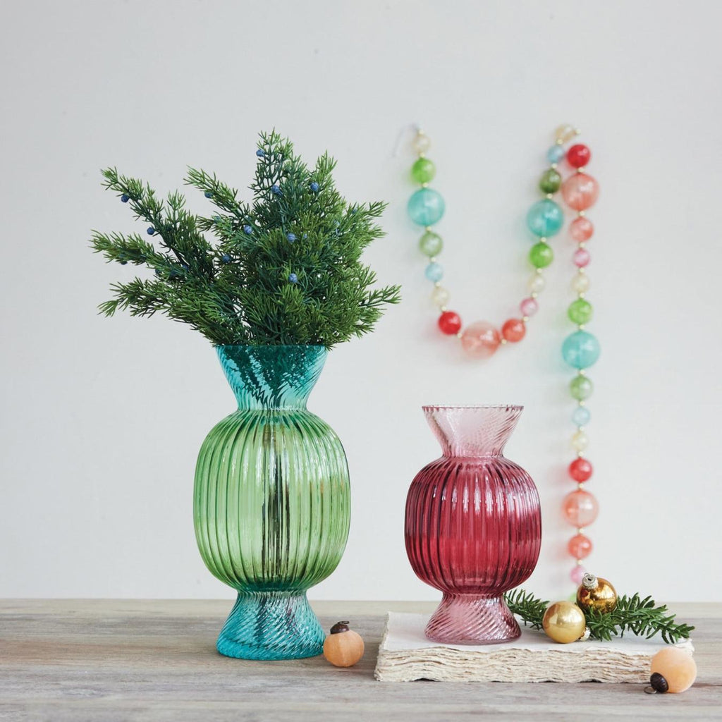 Candy Fluted Vase