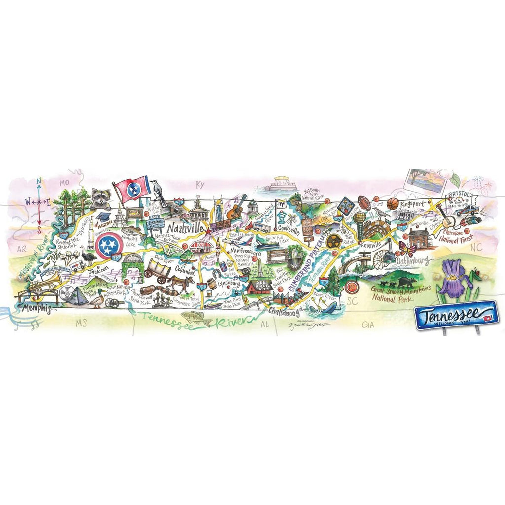Tennessee Welcomes You Puzzle