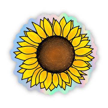 Holographic Sunflower Sticker