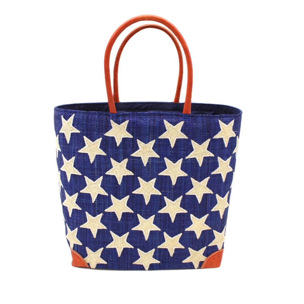 Stars Straw Basket