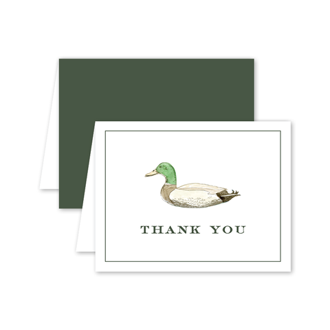 Mallard Thank You Card