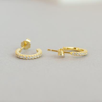 Tres Earring 18K