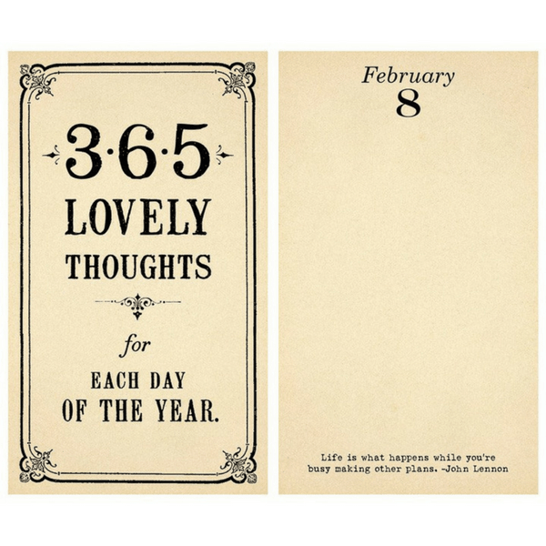 365 Lovely Thoughts for each day of the year