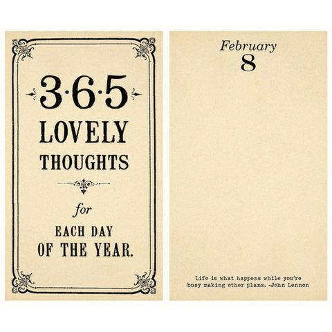 365 Lovely Thoughts for each day of the year