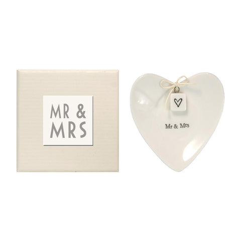 Mr Mrs Heart Dish