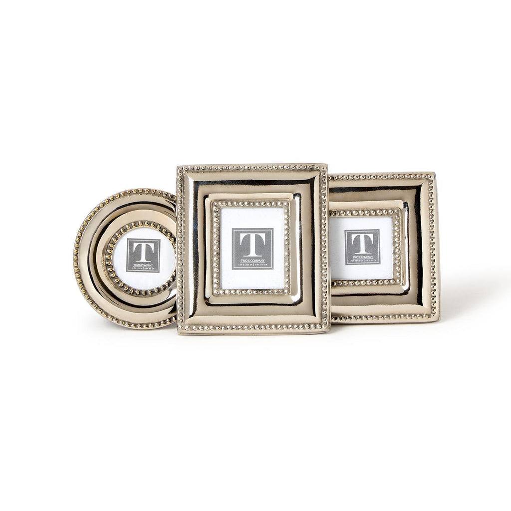 Silver Bead Mini Frame