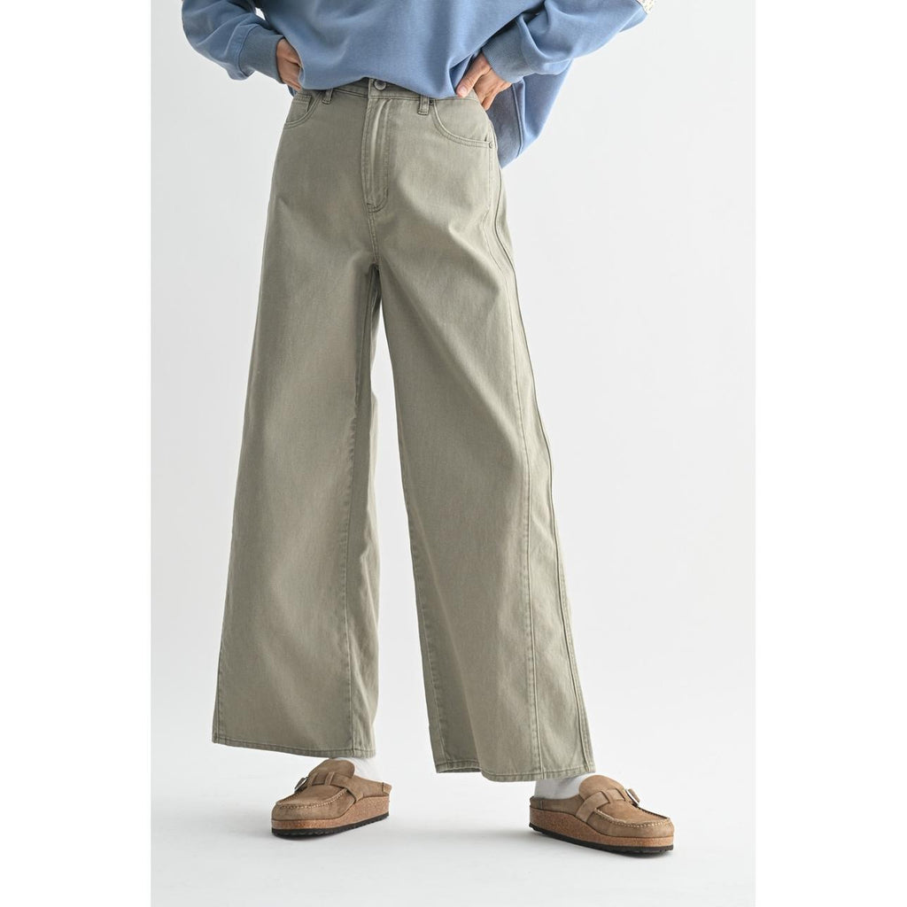 Grey Twill Pant