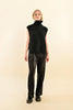 Black Vivian Sleeveless Sweater