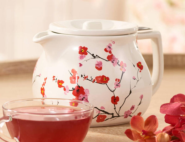 Fiore Teapot with Infuser Sakura
