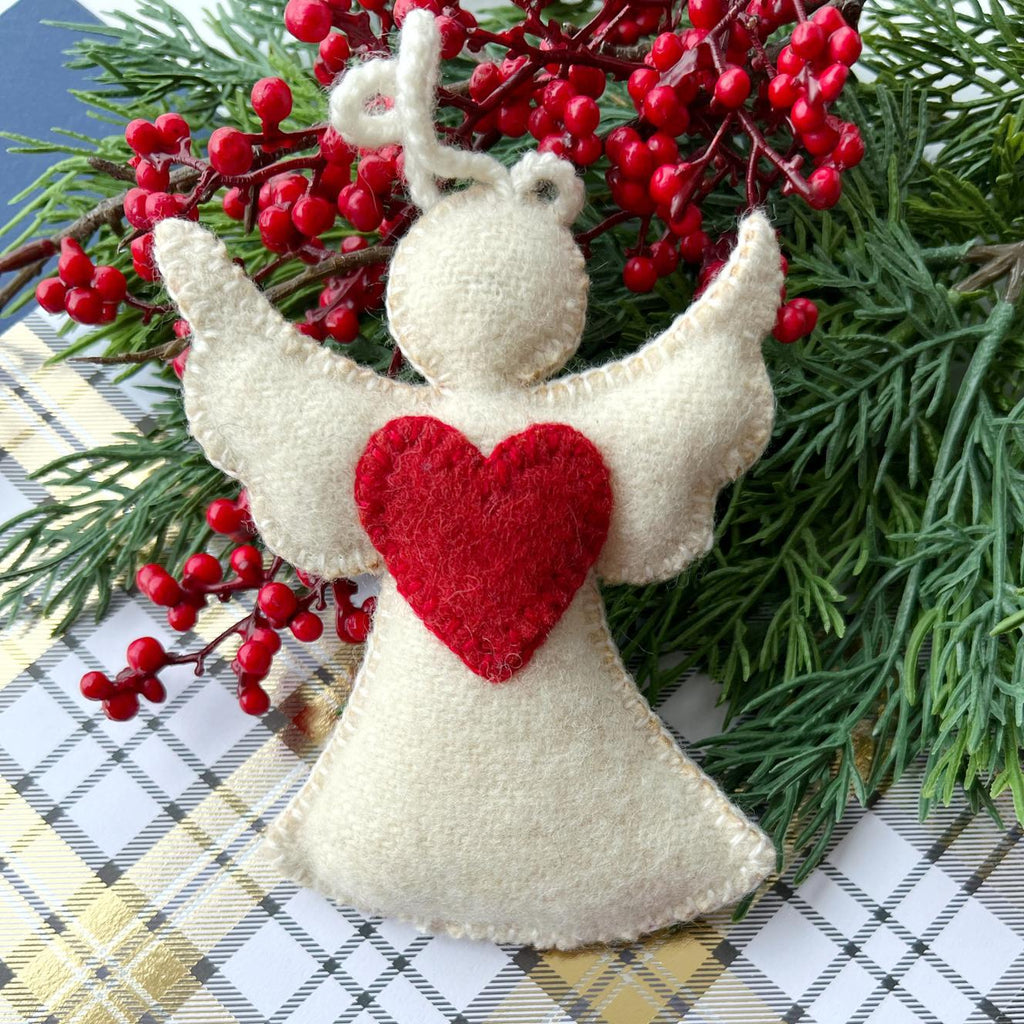 Angel Heart Ornament