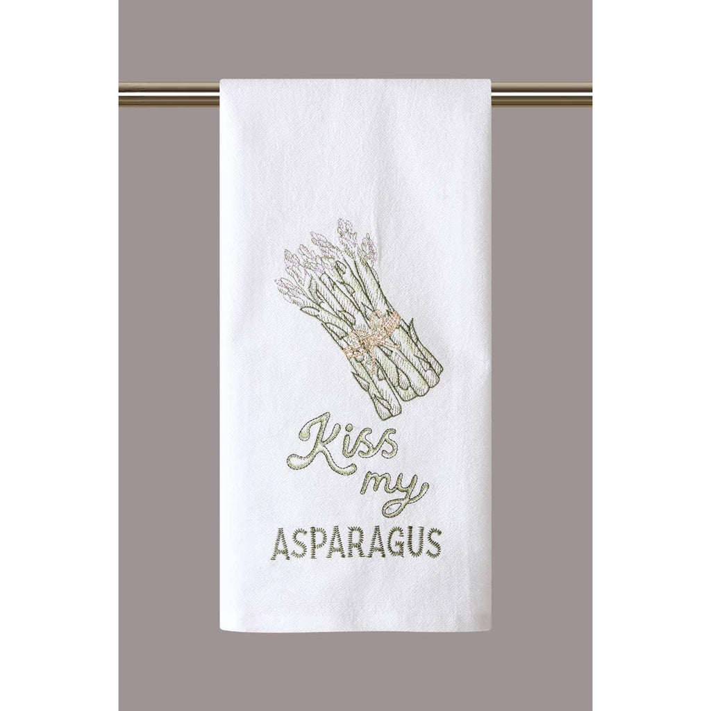 Kiss My Asparagus Towel