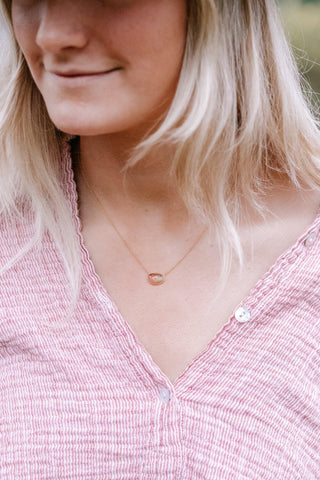 Watermelon Tourmaline Necklace