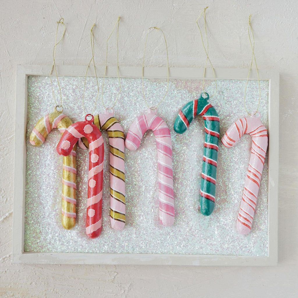 Whimsy Candy Cane Ornament