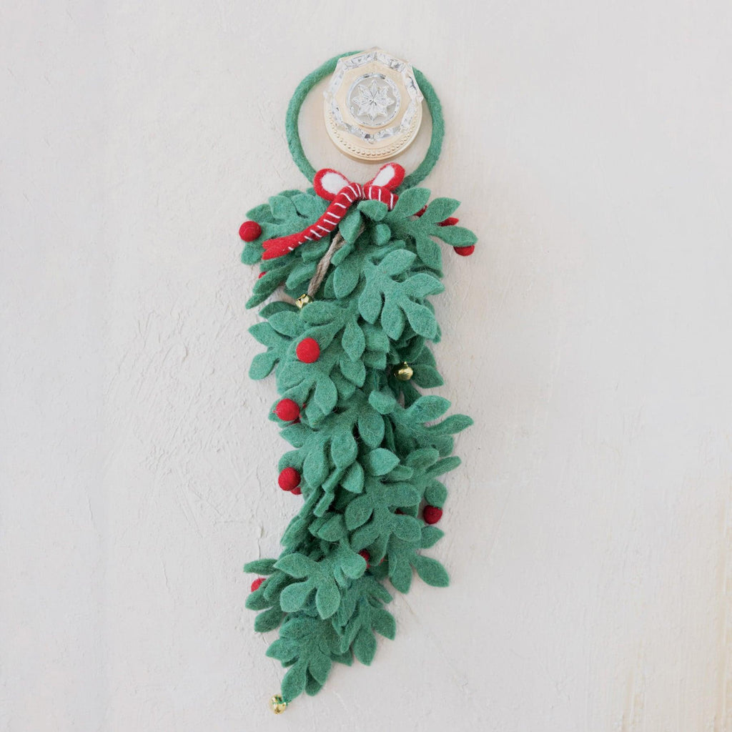 Wool Berry Door Hanger