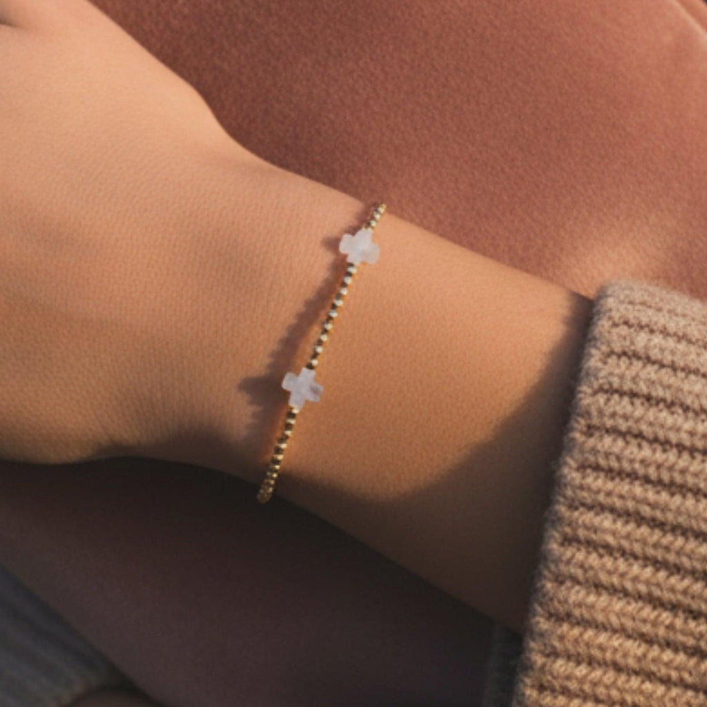 Gem Faith over Fear Bracelet