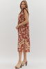 Clay Caftan Midi Dress