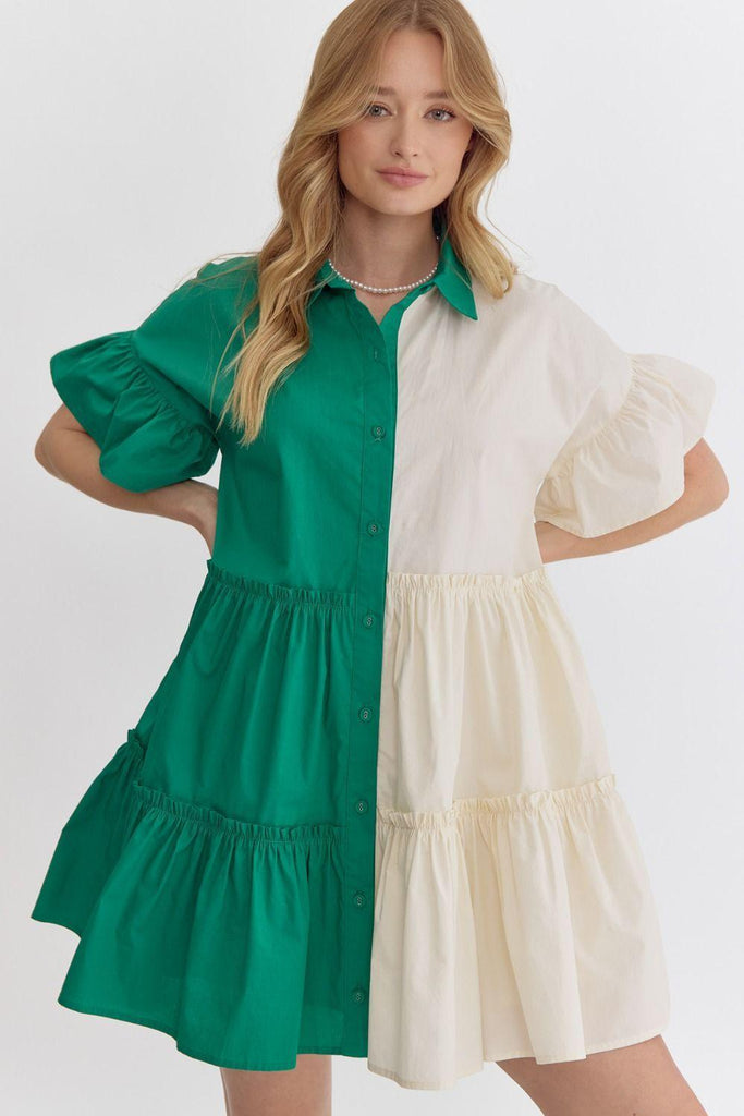 Birdie Color Block Dress