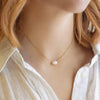Intention Strength Necklace Pearl