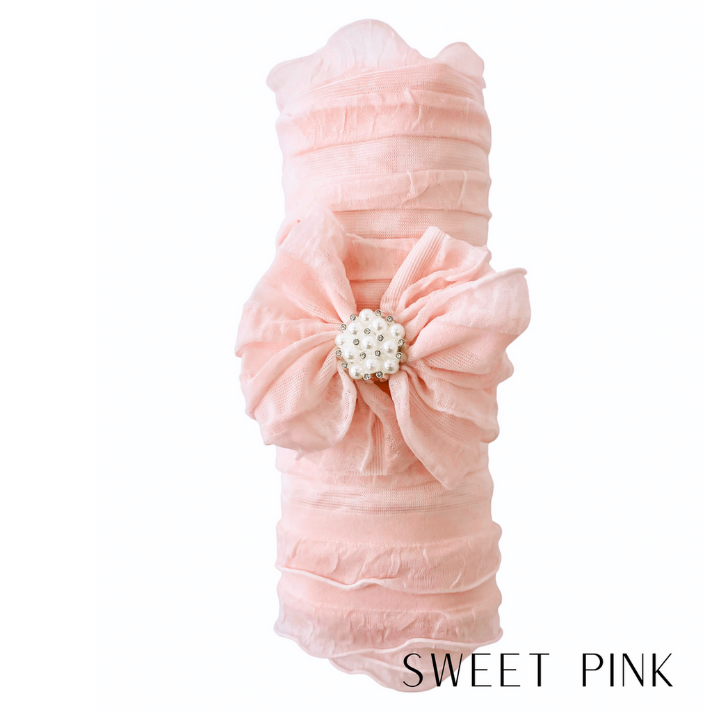 Baby Swaddle & Headband Set
