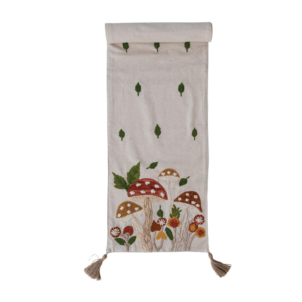 Woodland Embroidered Runner