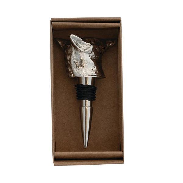 Fox Bottle Stopper