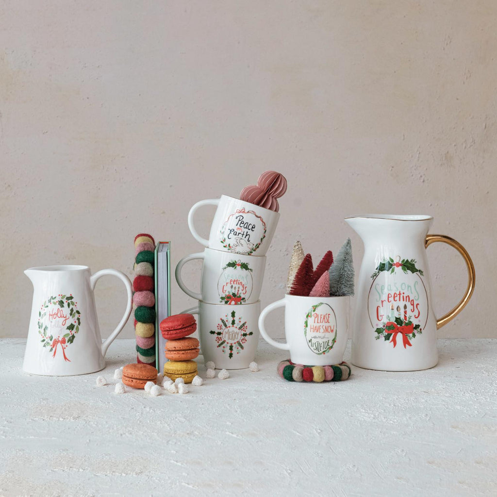 Gold Saying Holiday Mug