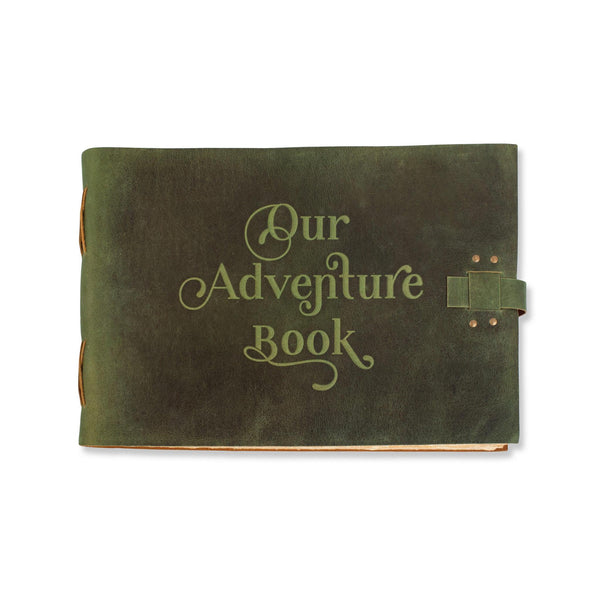 Leather Adventure Book