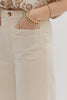 Ecru Wide Pant